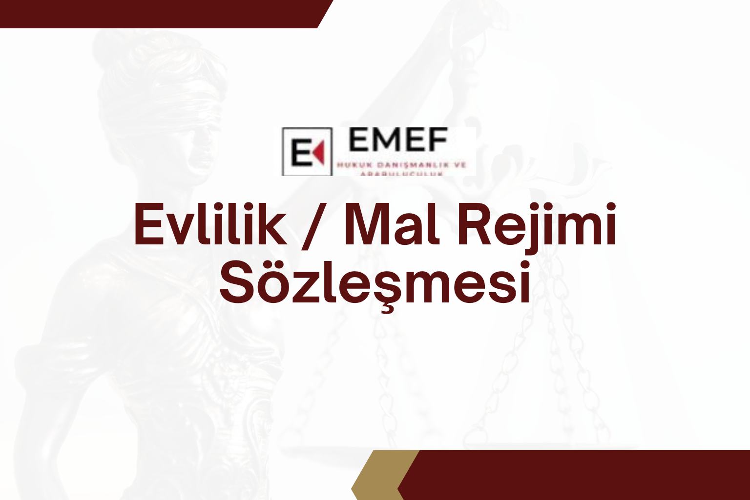 Evlilik / Mal Rejimi Sözleşmesi